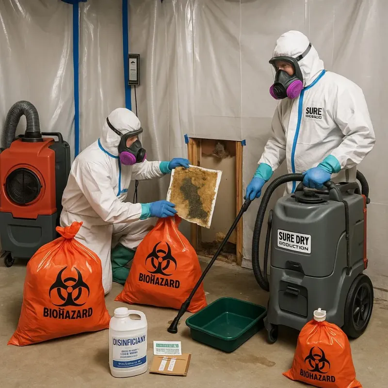 Contaminated Water Handling Protocols process in Edgefield, SC