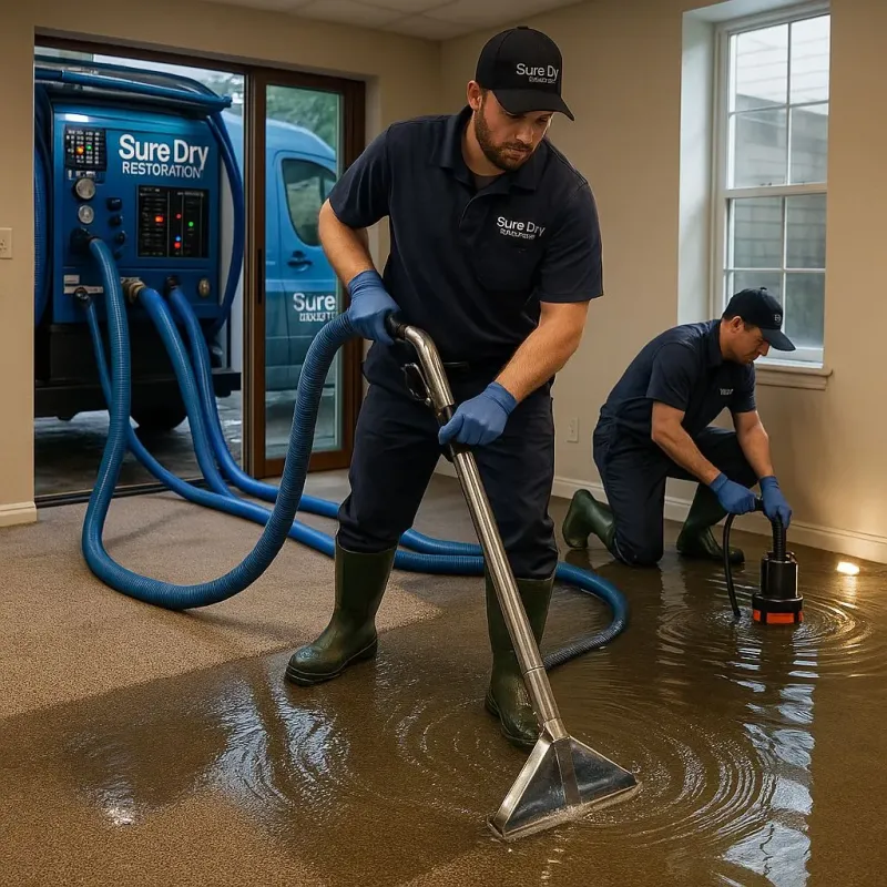 Water Extraction and Removal process in Edgefield, SC